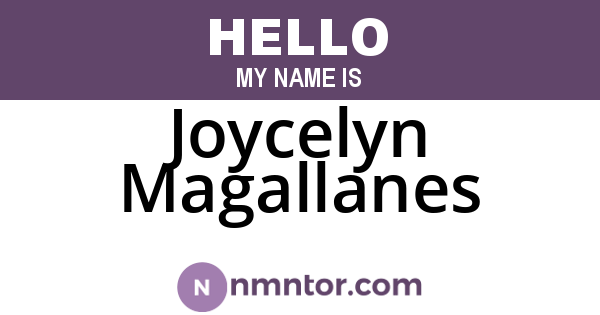 Joycelyn Magallanes