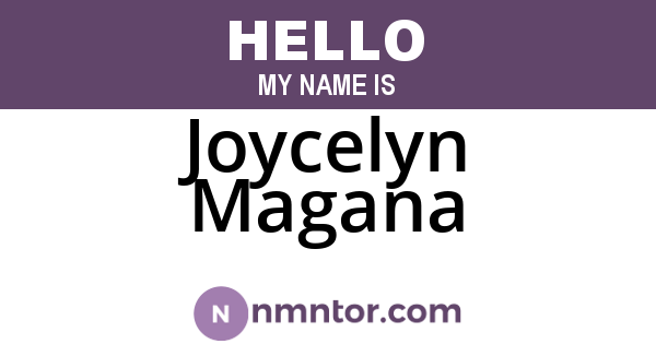 Joycelyn Magana