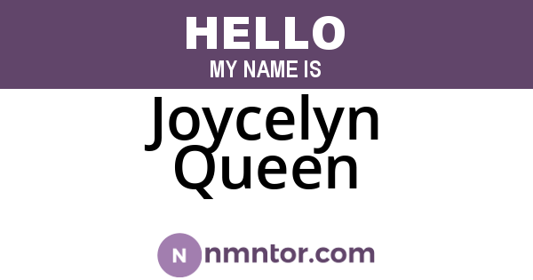 Joycelyn Queen