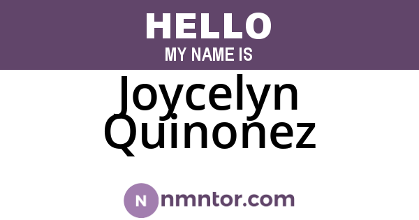 Joycelyn Quinonez