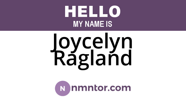 Joycelyn Ragland