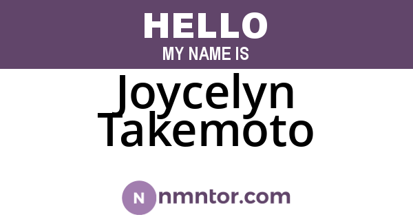 Joycelyn Takemoto