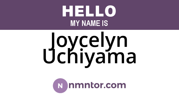 Joycelyn Uchiyama