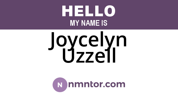 Joycelyn Uzzell