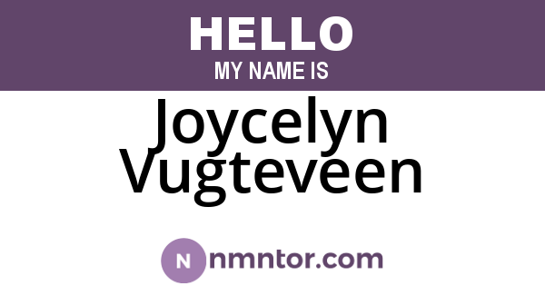Joycelyn Vugteveen