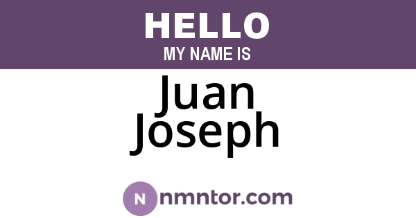 Juan Joseph