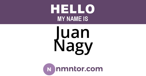 Juan Nagy