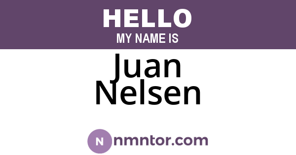 Juan Nelsen