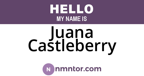 Juana Castleberry