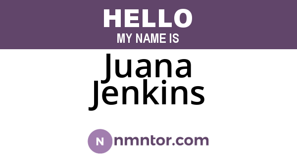 Juana Jenkins