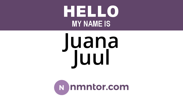 Juana Juul