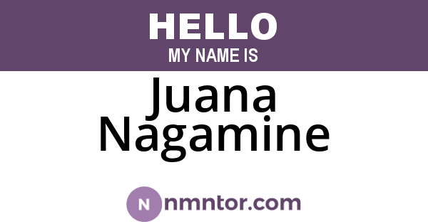 Juana Nagamine