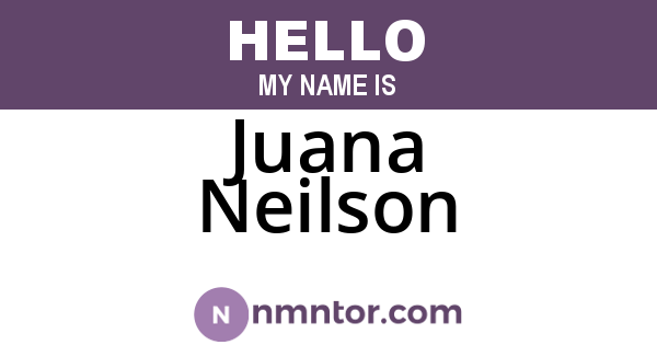 Juana Neilson
