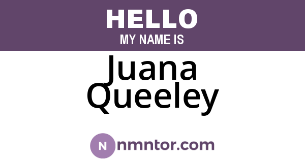 Juana Queeley