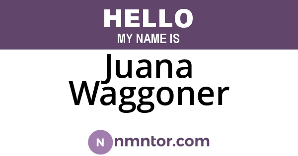Juana Waggoner