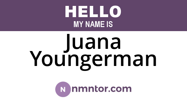 Juana Youngerman