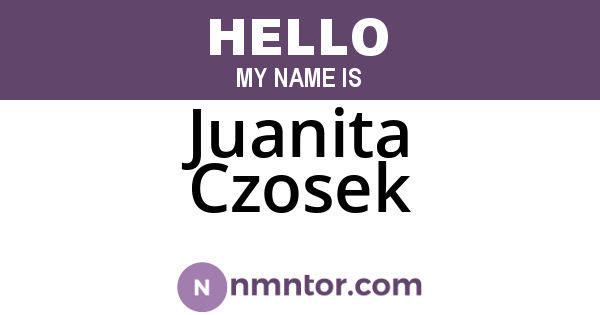 Juanita Czosek