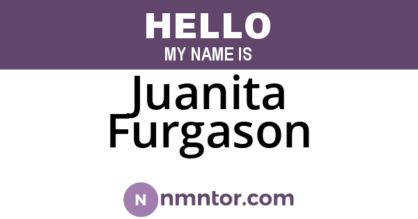 Juanita Furgason