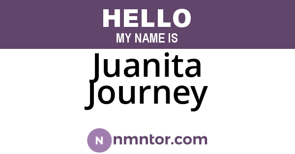 Juanita Journey