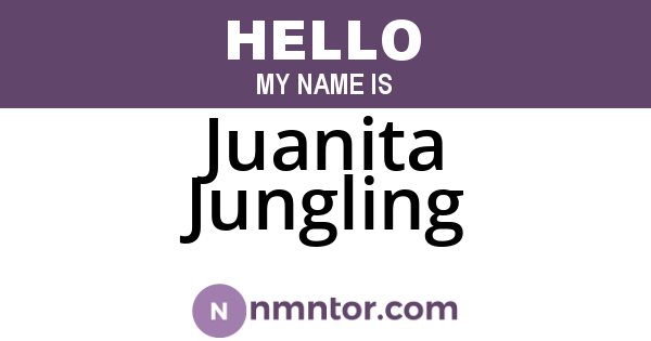 Juanita Jungling
