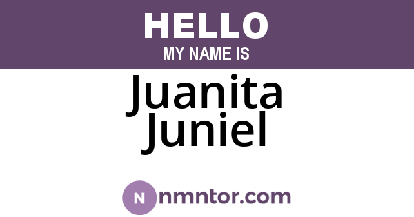 Juanita Juniel