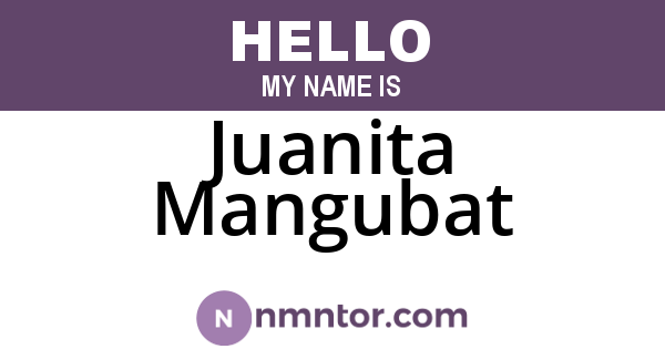Juanita Mangubat