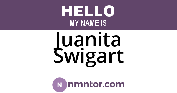 Juanita Swigart
