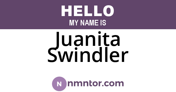 Juanita Swindler