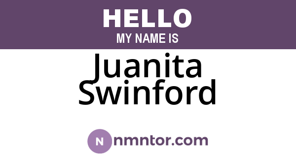 Juanita Swinford