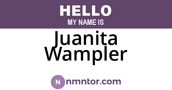 Juanita Wampler