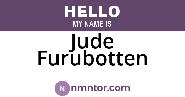 Jude Furubotten