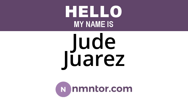 Jude Juarez