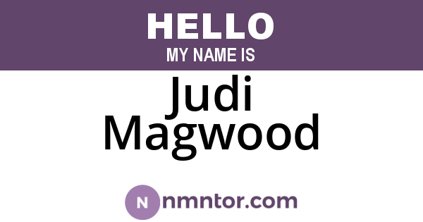 Judi Magwood