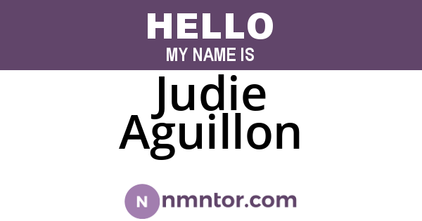 Judie Aguillon