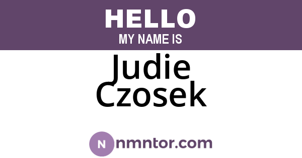 Judie Czosek
