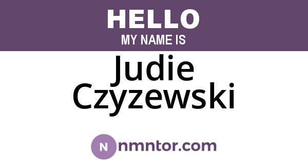 Judie Czyzewski