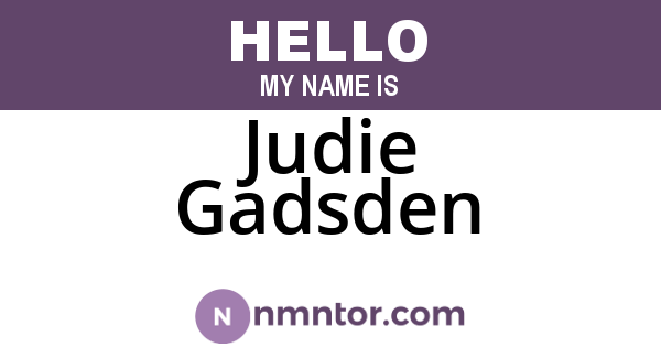 Judie Gadsden