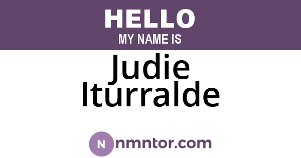 Judie Iturralde