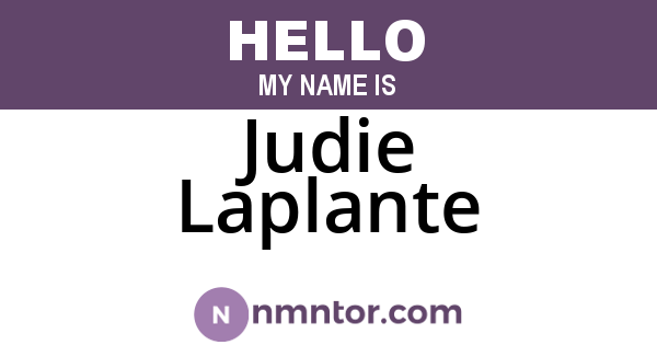 Judie Laplante