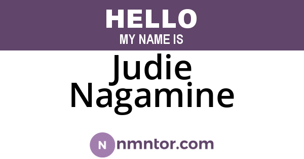 Judie Nagamine