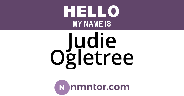 Judie Ogletree