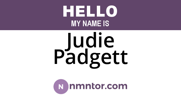 Judie Padgett