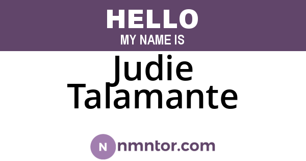 Judie Talamante