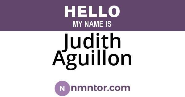 Judith Aguillon