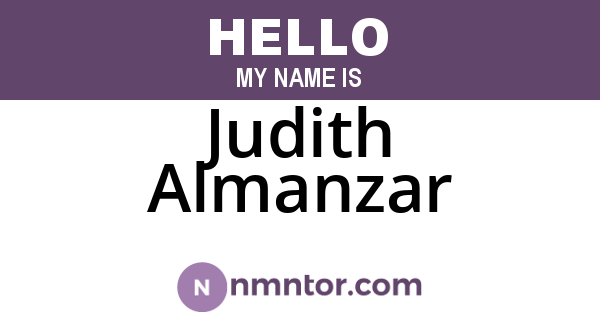 Judith Almanzar