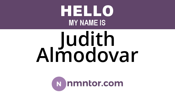 Judith Almodovar