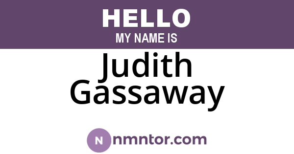 Judith Gassaway