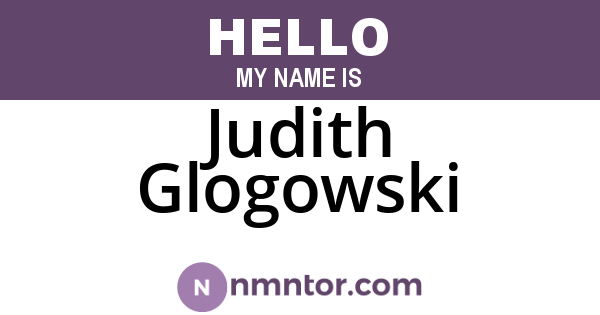 Judith Glogowski