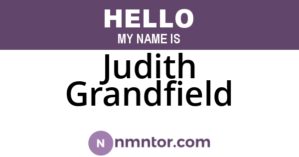 Judith Grandfield