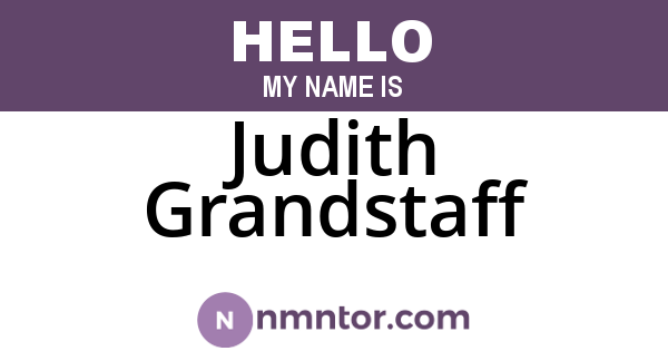 Judith Grandstaff